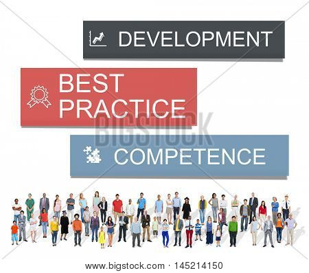 Development Practice Competence Skilled Talent Concept