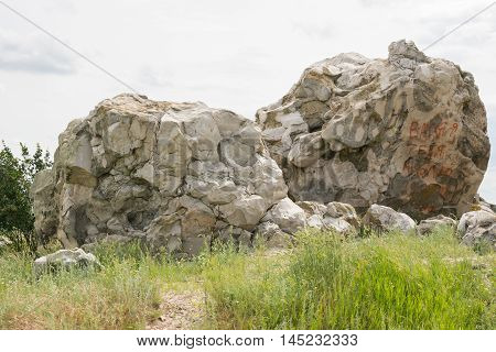 Fossils Ears Mountain In Kamyshin Volgograd Region
