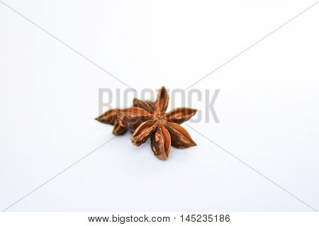 Photography of Illicium verum, badiam, star anise.