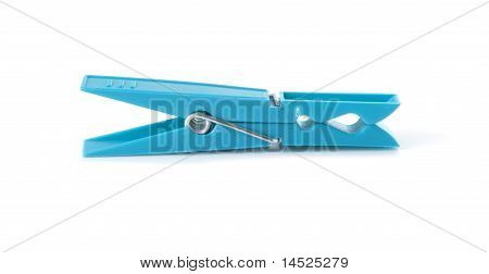 Clothespeg azul