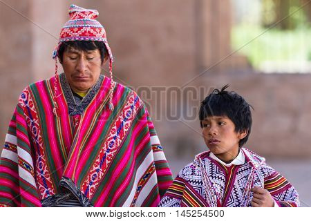 Native Quechua Man