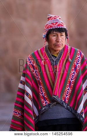 Native Quechua Man