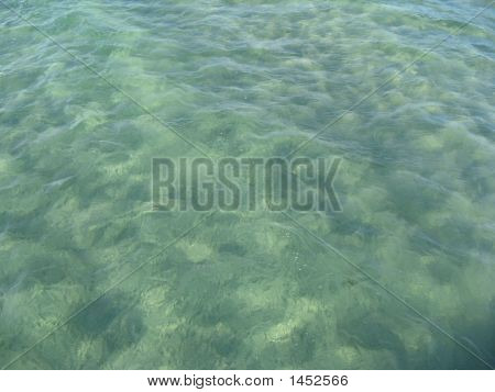 海の波紋