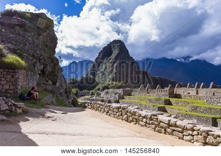 Machu Pichu In Peru