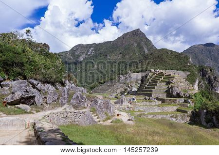 Machu Pichu In Peru