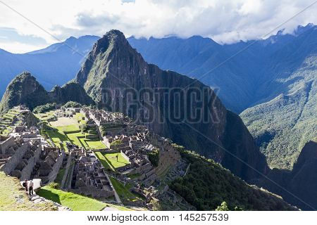 Machu Pichu In Peru