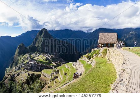 Machu Pichu In Peru