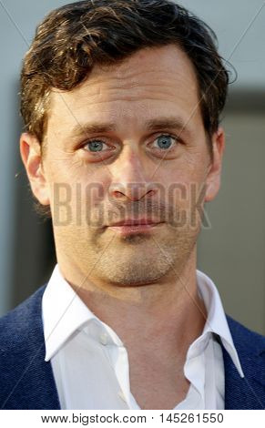 Tom Everett Scott at the Los Angeles premiere of 'Sister Cities' held at the Paramount Studios in Hollywood, USA on August 31, 2016.