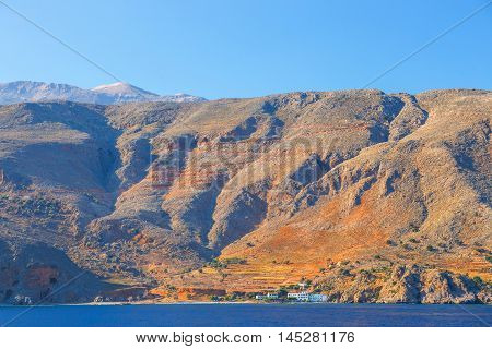South Coast Of Crete Near Agia Roumeli, Greece