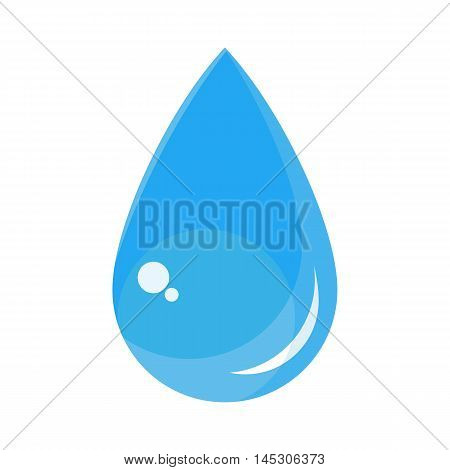 Blue Water Drop