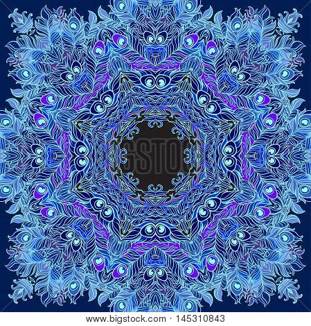 Vector Ethnic Mandala. Vintage decorative round element.