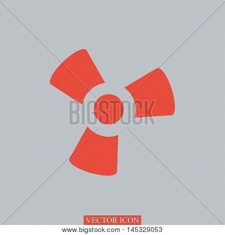 Black Fan And Propeller Icon