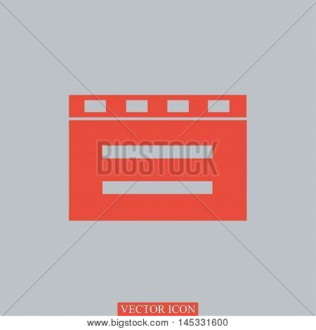 Cinema Clapper Icon