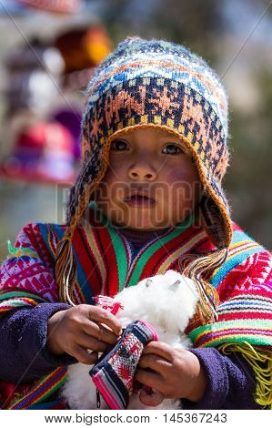 Young Peruvian Boy