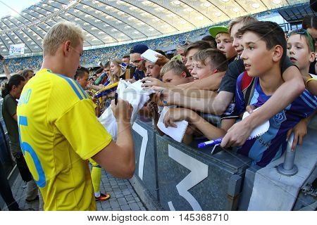 Open Training Session Of Ukraine National Football Team