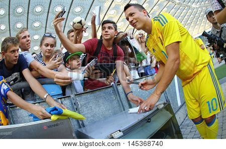 Open Training Session Of Ukraine National Football Team