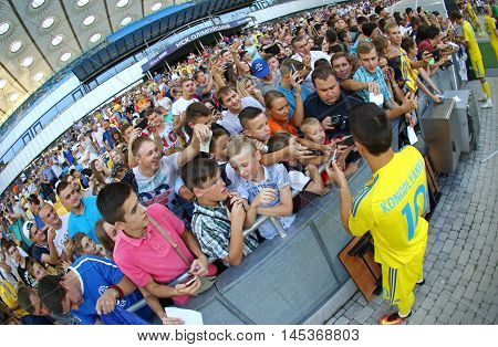 Open Training Session Of Ukraine National Football Team