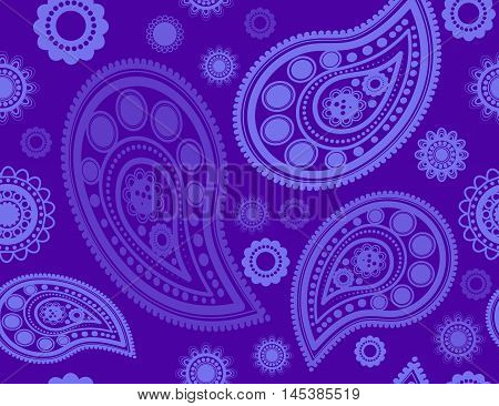 Seamless pattern with turtles in indigenous style Vector