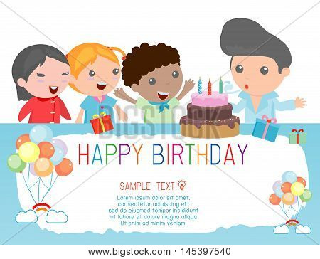 Happy Birthday for kids. Happy Birthday for child