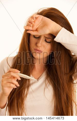 Fever Illness Flu Woman