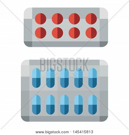 Tablets pills medicine medical on white background. Tablet pills medical drug pharmacy care and tablet pills antibiotic pharmaceutical. Healthy vitamin tablet pills and prescription tablet pills.