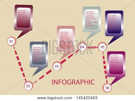 Infographic for some database schema definition with numbers