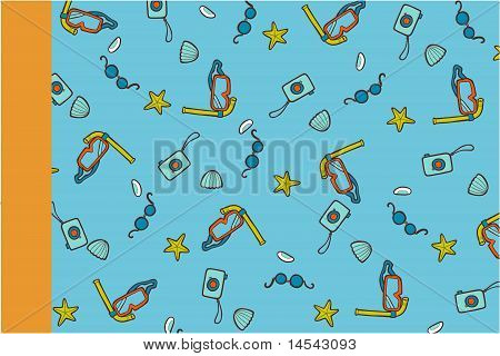 vector background Vacation