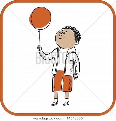 The boy and the balloon