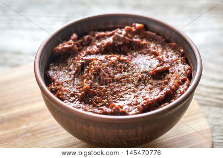 Bowl Of Adobo Sauce
