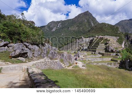 Machu Pichu In Peru