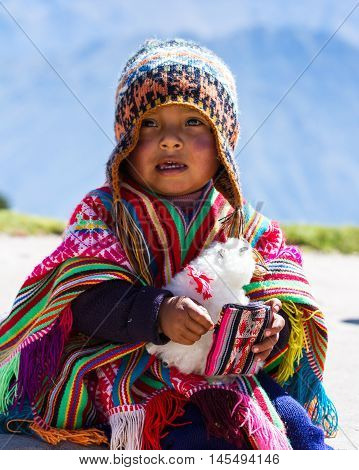 Young Peruvian Boy