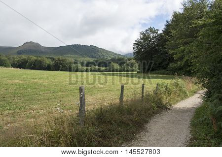 Camino de Santiago from Roncesvalles to Zubiri