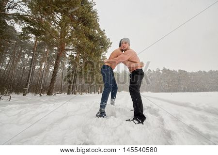 Two Bare-chested Guys Image & Photo (Free Trial) | Bigstock