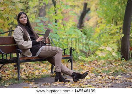 Woman With Tablet