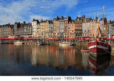 The Port of Honfleur is the harbour of the Norman town of Honfleur