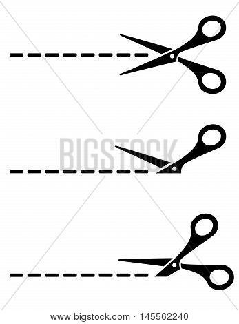 Cut Lines With Scissors