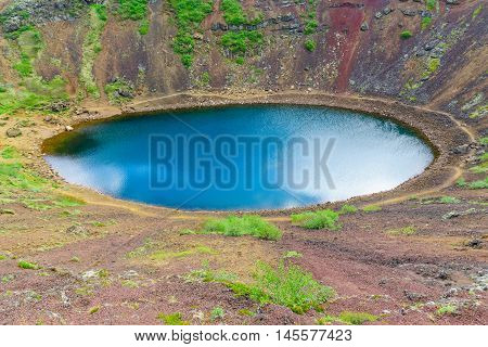 The Volcanic Crater Lake Kerid