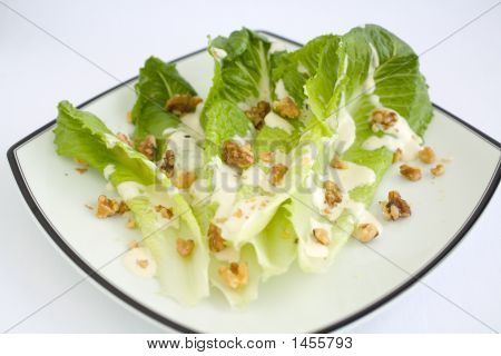 Salat Romaine salat med Ranch Dressing