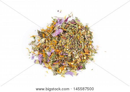 Dried Herbal Tea Leaves