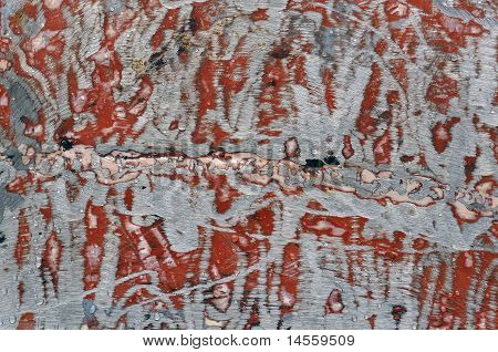 Textura de raspados Metal oxidado