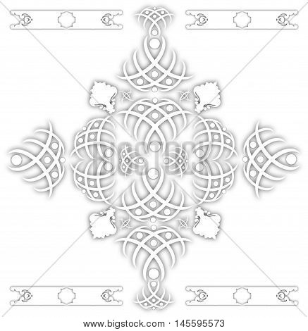 Abstract seamless geometric pattern with triangles vector