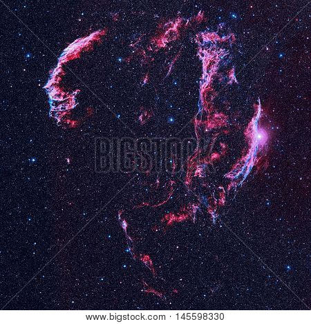 Veil Nebula Is A Supernova Remnant In The Constellation Cygnus
