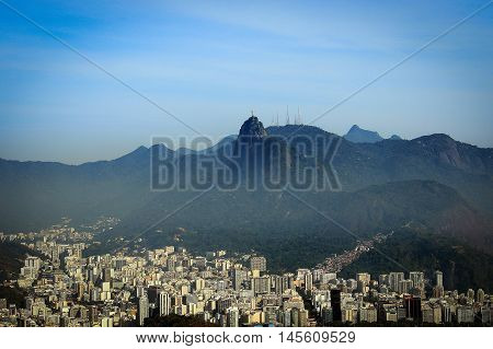 View from Pao de Acucar (Sugarloaf), Rio de Janeiro, Brazil