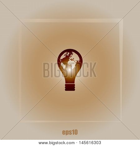 Light Bulb Vector Icon