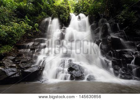 Kanto Lampo waterfall located in Bali, Indonesia