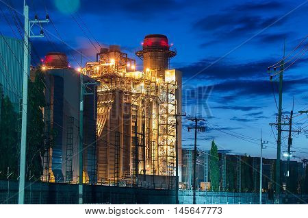 power plant This heat energy in combination with heat. Natural gas is the fuel of the same type.