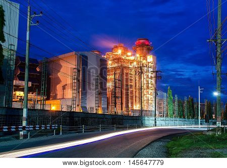 power plant This heat energy in combination with heat. Natural gas is the fuel of the same type.