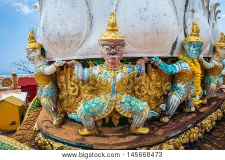 Tiger Cave Temple, Krabi, Thailand