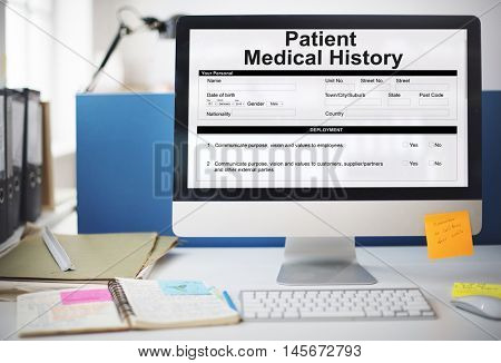 Patient Information Form Document Details Concept