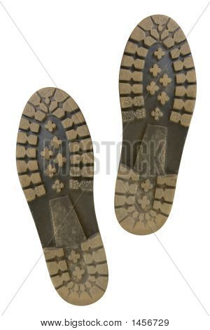 Unterseite der Schuhe